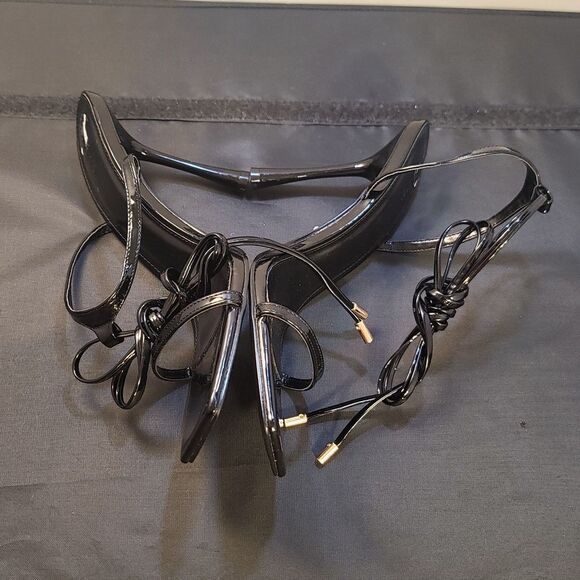 BRAND NEW FOREVER 21 SQUARE TOE LACE UP HEEL SANDAL - Picture 12 of 14